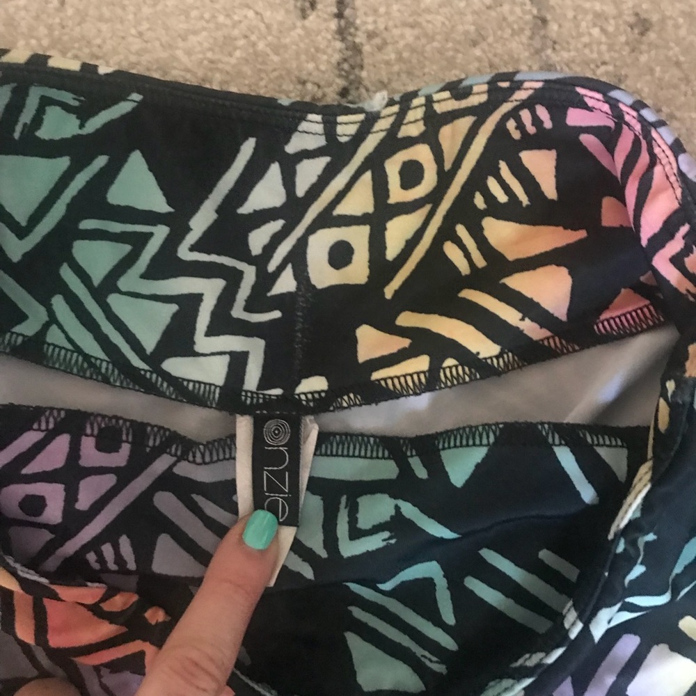 Onzie Colorful tribal capris